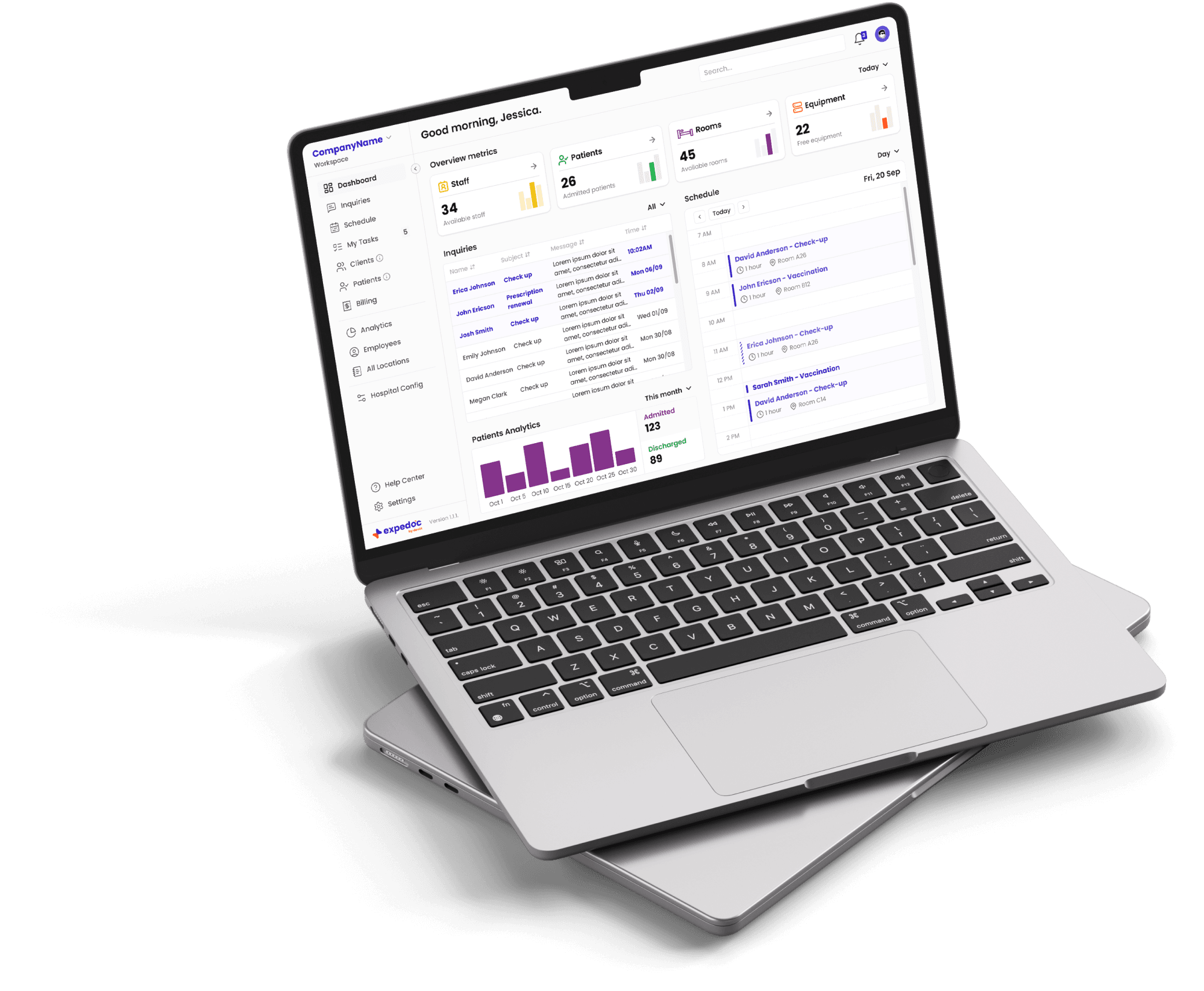 Our healthcare scheduling software