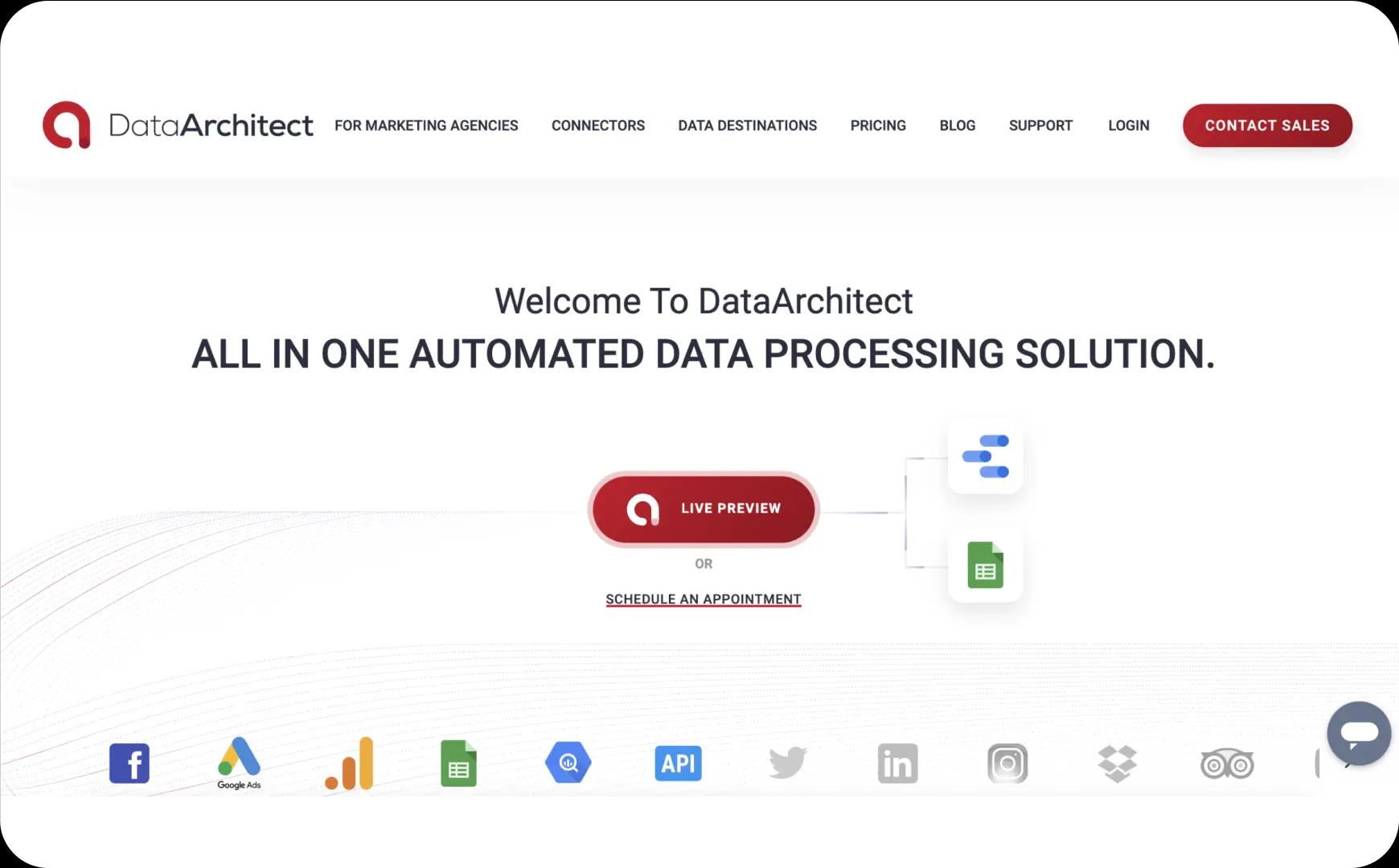 All-in-one automated data processing solution
